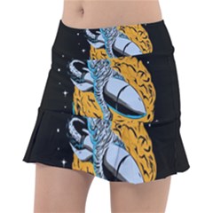 Astronaut Planet Space Science Classic Tennis Skirt by Sarkoni