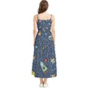 Cat Cosmos Cosmonaut Rocket Boho Sleeveless Summer Dress View2