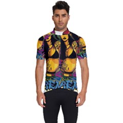 Xtreme Skateboard Graffiti Men s Short Sleeve Cycling Jersey by Sarkoni