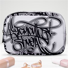 Hip Hop Music Drawing Art Graffiti Make Up Pouch (small) by Sarkoni