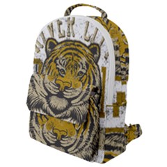 1813 River City Tigers Athletic Department Flap Pocket Backpack (small) by Sarkoni