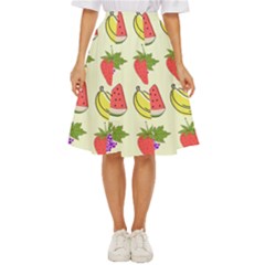 Fruits Pattern Background Food Classic Short Skirt by Apen