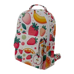 Fruit Sweet Pattern Flap Pocket Backpack (large) by Ravend