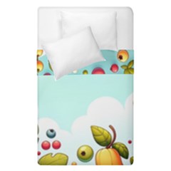 Fruits Sweet Papaya Orange Pattern Duvet Cover Double Side (single Size) by Ravend