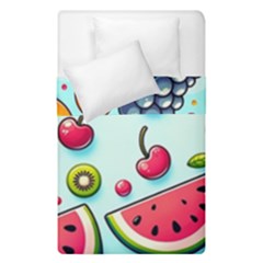 Fruits Sweet Pattern Duvet Cover Double Side (single Size) by Ravend