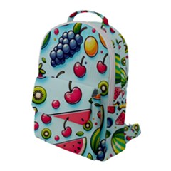 Fruits Sweet Pattern Flap Pocket Backpack (large) by Ravend