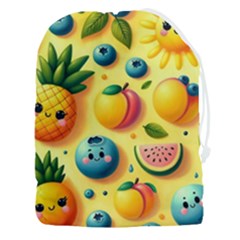 Fruits Fresh Sweet Pattern Drawstring Pouch (3xl) by Ravend