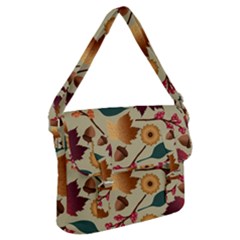 Autumn Leaves Colours Season Buckle Messenger Bag by Ravend