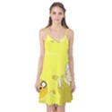 Adventure Time Jake The Dog Finn The Human Artwork Yellow Camis Nightgown  View1