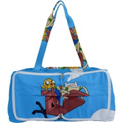 Cartoon Adventure Time Jake And Finn Multi Function Bag by Sarkoni