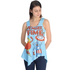 Adventure Time Avengers Age Of Ultron Sleeveless Tunic by Sarkoni