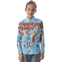 Adventure Time Avengers Age Of Ultron Kids  Long Sleeve Shirt by Sarkoni