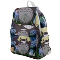 Illustration Anime Cartoon My Neighbor Totoro Top Flap Backpack by Sarkoni