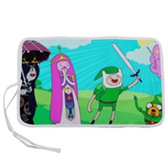 Adventure Time The Legend Of Zelda Parody Pen Storage Case (m) by Sarkoni