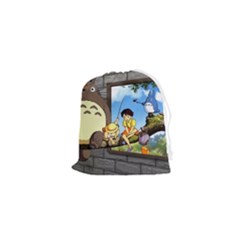 My Neighbor Totoro Drawstring Pouch (xs) by Sarkoni