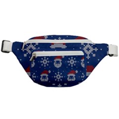 Santa Clauses Wallpaper Fanny Pack by artworkshop