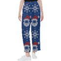 Santa Clauses Wallpaper Women s Pants  View1