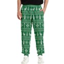 Wallpaper Ugly Sweater Backgrounds Christmas Men s Elastic Waist Pants View1