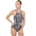 Han Solo In Carbonite High Neck One Piece Swimsuit View1