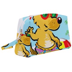 Beach Chihuahua Dog Pet Animal Wristlet Pouch Bag (large) by Sarkoni