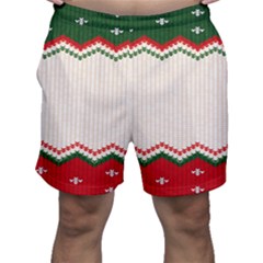 Merry Christmas Happy New Year Men s Shorts by artworkshop