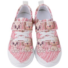 Paw Dog Pet Puppy Canine Cute Women s Velcro Strap Shoes by Sarkoni