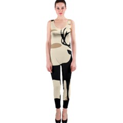 Deer Wildlife One Piece Catsuit by Sarkoni