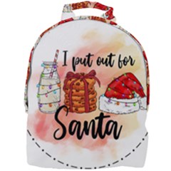 Santa Cookies Christmas Mini Full Print Backpack by Sarkoni