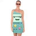 Bmo Adventure Time One Shoulder Ring Trim Bodycon Dress View1