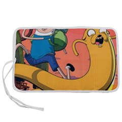 Finn And Jake Adventure Time Bmo Cartoon Pen Storage Case (l) by Bedest