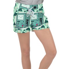 Adventure Time Bmo Women s Velour Lounge Shorts by Bedest