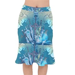 Adventure Time Lich Short Mermaid Skirt by Bedest