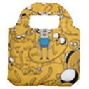 Adventure Time Finn Jake Cartoon Premium Foldable Grocery Recycle Bag View2