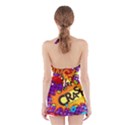 Crash Bang Adventure Time Art Boom Graffiti Halter Dress Swimsuit  View2