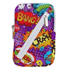 Crash Bang Adventure Time Art Boom Graffiti Belt Pouch Bag (small) by Bedest