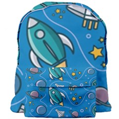 About Space Seamless Pattern Giant Full Print Backpack by Hannah976