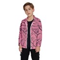 Pink Monstera Kids  Windbreaker View2