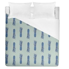 Blue King Pineapple  Duvet Cover (queen Size) by ConteMonfrey