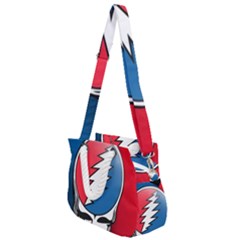 Grateful Dead Big Skull Rope Handles Shoulder Strap Bag by Bedest