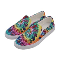 Grateful Dead Artsy Women s Canvas Slip Ons by Bedest