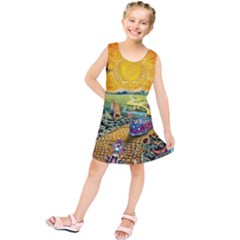 Grateful Dead Golden Road Kids  Tunic Dress by Bedest