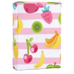 Tropical Fruits Berries Seamless Pattern Playing Cards Single Design (rectangle) With Custom Box by Ravend