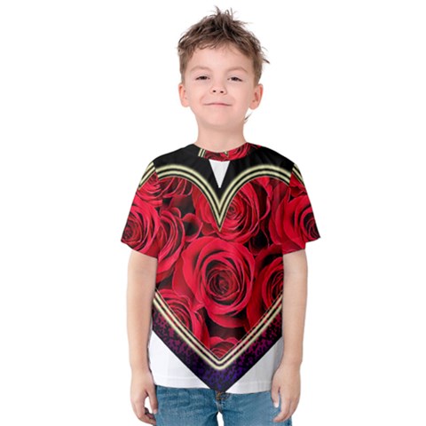 Love Design Kids  Cotton T-shirt by TShirt44