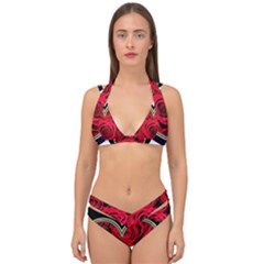 Love Design Double Strap Halter Bikini Set by TShirt44