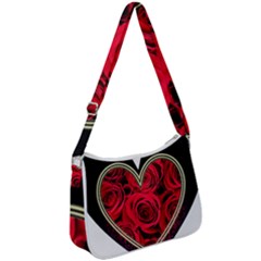 Love Design Zip Up Shoulder Bag by TShirt44