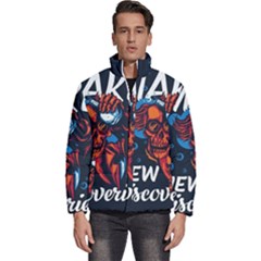 Make Devil Discovery  Men s Puffer Bubble Jacket Coat by Saikumar