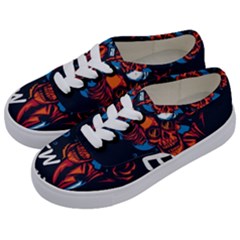 Make Devil Discovery  Kids  Classic Low Top Sneakers by Saikumar