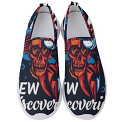 Make Devil Discovery  Men s Slip On Sneakers by Saikumar