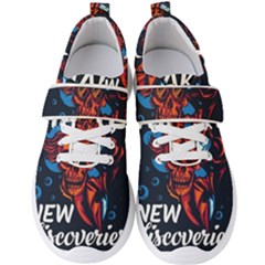 Make Devil Discovery  Men s Velcro Strap Shoes by Saikumar