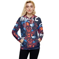 Make Devil Discovery  Women s Lightweight Drawstring Hoodie by Saikumar